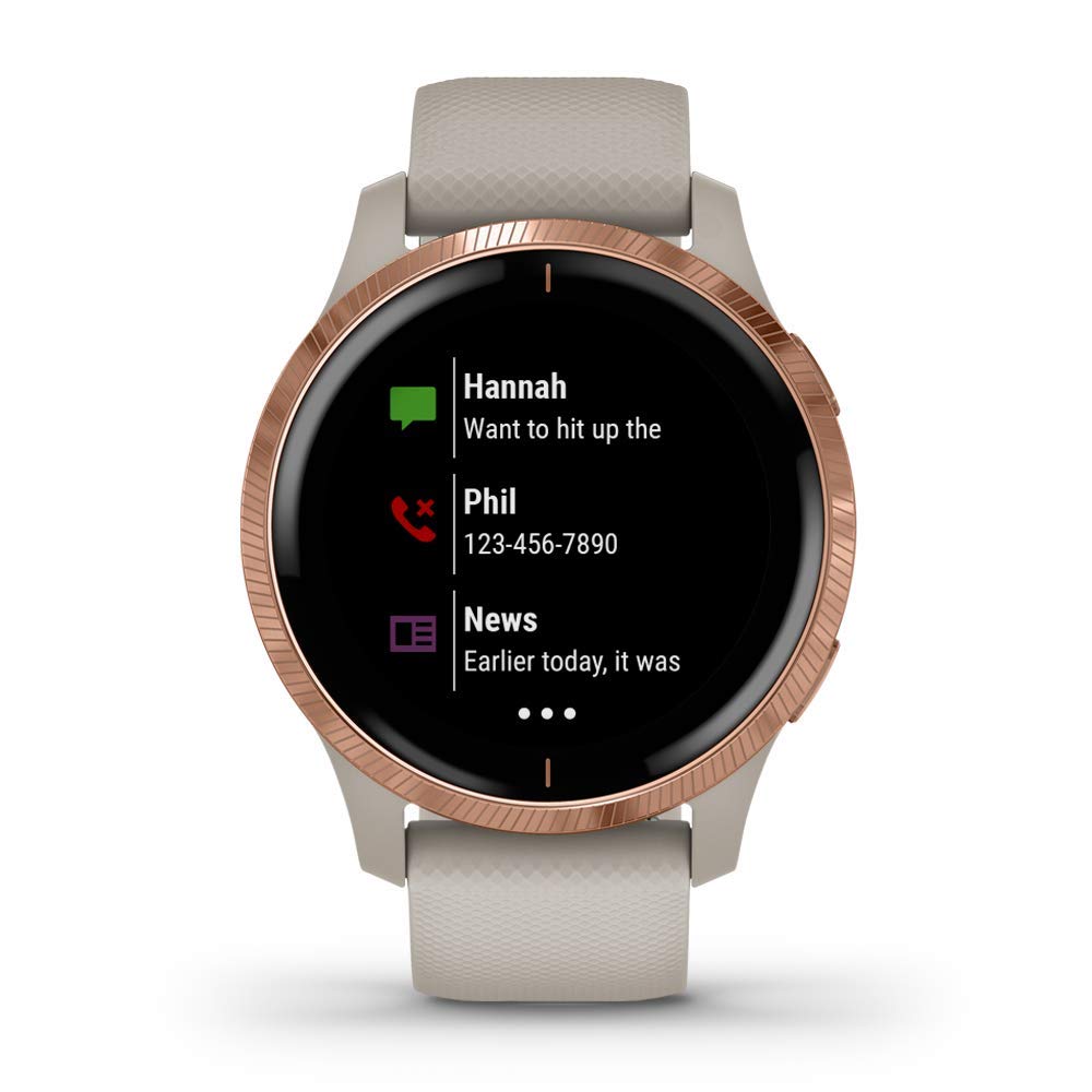 venu garmin rose gold
